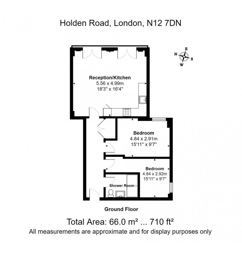 Floorplan for Holden Road, N12 7DN