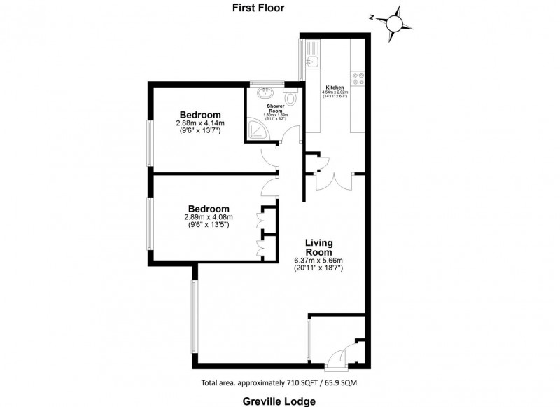 Floorplan for Avenue Road, N6 5DP